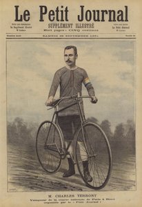 Charles Terront, ganador de la carrera ciclista París-Brest